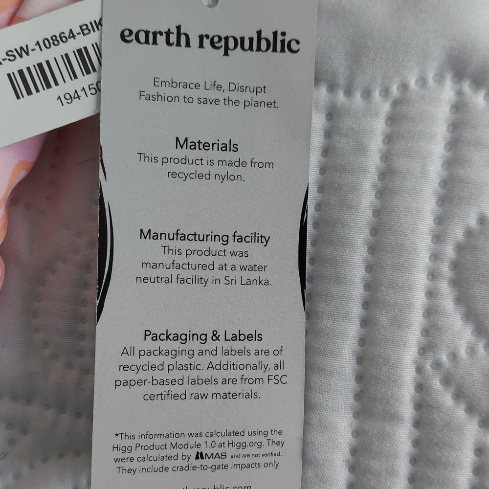 Earth Republic Reversible Square Neck Bikini Top - Picture 14 of 16